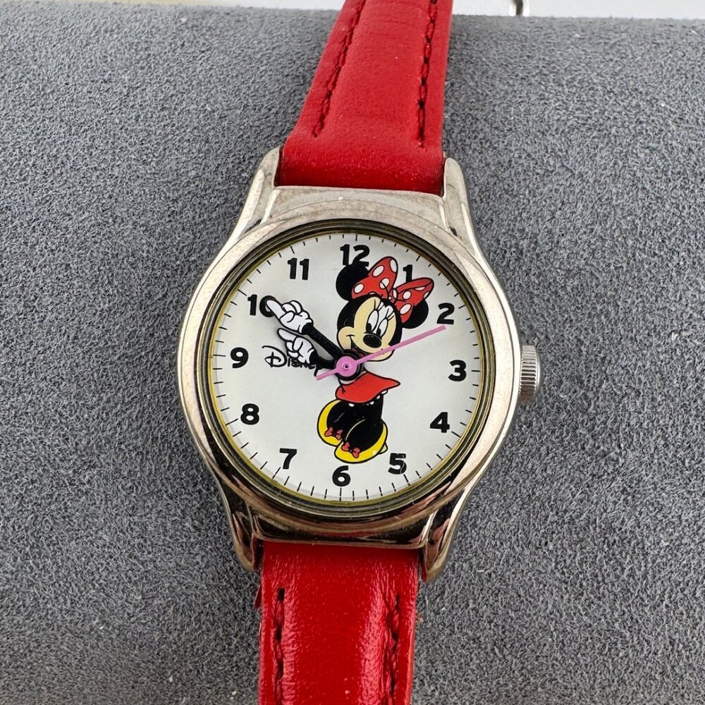 Vintage Collectors Disney Minnie Mouse circa1980's Watch